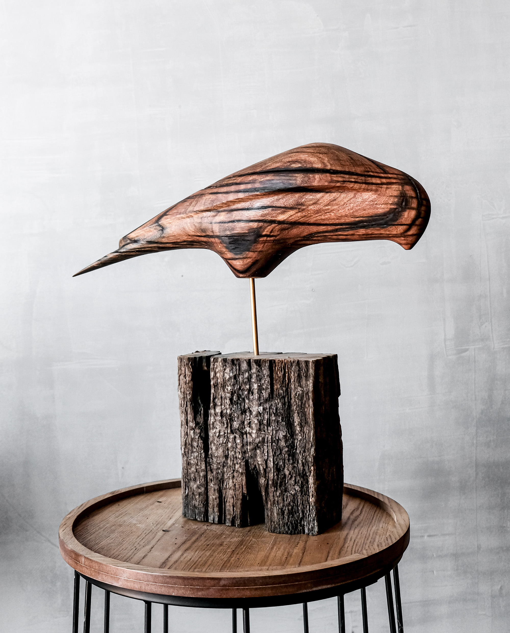 Kea wooden sculpture